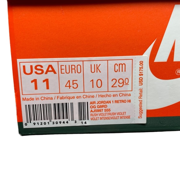 Air Jordan 1 OG Retro Hi Gatorade - Picture 15 of 15